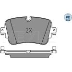 Bremsbelagsatz, Scheibenbremse 025 223 0717/PD