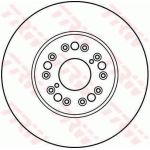 TRW DF4015 Bremsscheibe