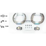 Textar 84038000 Bremsbackensatz Shoe Kit Pro Textar 84038000 Bremsbackensatz Shoe Kit Pro