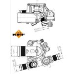 NRF 725045 Thermostat, Kühlmittel EASY FIT NRF 725045 Thermostat, Kühlmittel EASY FIT