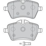 Valeo 598925 Bremsbelagsatz, Scheibenbremse Valeo 598925 Bremsbelagsatz, Scheibenbremse