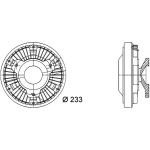 Kupplung, Kühlerlüfter CFC 12 000P Kupplung, Kühlerlüfter CFC 12 000P