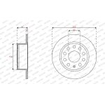 Ferodo DDF2699C Bremsscheibe PREMIER Ferodo DDF2699C Bremsscheibe PREMIER