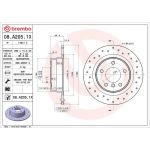 Bremsscheibe 08.A205.1X