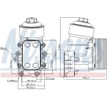 Ölkühler, Motoröl 91158 Ölkühler, Motoröl 91158