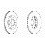 Ferodo DDF1161C Bremsscheibe PREMIER Ferodo DDF1161C Bremsscheibe PREMIER