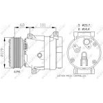 NRF 32102 Kompressor, Klimaanlage EASY FIT NRF 32102 Kompressor, Klimaanlage EASY FIT