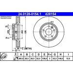 Bremsscheibe 24.0128-0154.1