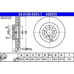 Bremsscheibe 24.0128-0253.1