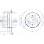 Bremsscheibe BG3710 Bremsscheibe BG3710