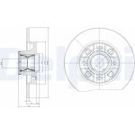 Delphi BG9116RSC Bremsscheibe