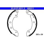 Bremsbackensatz 03.0137-0211.2 Bremsbackensatz 03.0137-0211.2