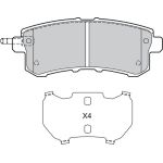 Valeo 601401 Bremsbelagsatz, Scheibenbremse Valeo 601401 Bremsbelagsatz, Scheibenbremse