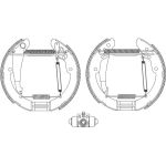 Bremsbackensatz 84052401 Bremsbackensatz 84052401