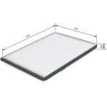BOSCH 1 987 432 058 Innenraumfilter BOSCH 1 987 432 058 Innenraumfilter