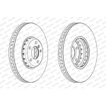 Bremsscheibe DDF2043RVC-1 Bremsscheibe DDF2043RVC-1