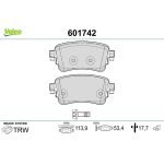 Valeo 601742 Bremsbelagsatz, Scheibenbremse Valeo 601742 Bremsbelagsatz, Scheibenbremse