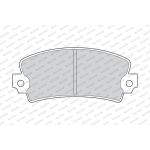 Ferodo FDB106 Bremsbelagsatz, Scheibenbremse PREMIER ECO FRICTION Ferodo FDB106 Bremsbelagsatz, Scheibenbremse PREMIER ECO FRICTION