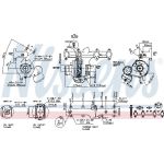 Nissens Turbolader 93091