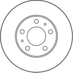 Bremsscheibe DF2721
