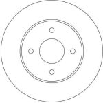 Bremsscheibe DF4240
