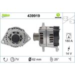 Valeo 439919 Generator ORIGINS - NEW O.E. TECHNOLOGIE Valeo 439919 Generator ORIGINS - NEW O.E. TECHNOLOGIE