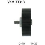 Umlenk-/Führungsrolle, Keilrippenriemen VKM 33313 Umlenk-/Führungsrolle, Keilrippenriemen VKM 33313