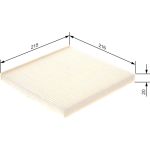 BOSCH 1 987 432 085 Innenraumfilter BOSCH 1 987 432 085 Innenraumfilter