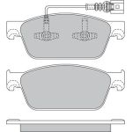 Metzger 1170484 Bremsbelagsatz, Scheibenbremse Metzger 1170484 Bremsbelagsatz, Scheibenbremse