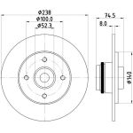 Bremsscheibe 8DD 355 123-431 Bremsscheibe 8DD 355 123-431