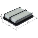Luftfilter F 026 400 825 Luftfilter F 026 400 825
