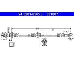 ATE 24.5281-0585.3 Bremsschlauch