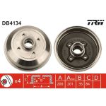 TRW DB4134 Bremstrommel TRW DB4134 Bremstrommel