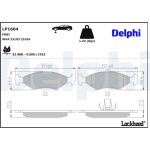 Delphi LP1604 Bremsbelagsatz, Scheibenbremse