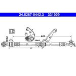 ATE 24.5287-0442.3 Bremsschlauch ATE 24.5287-0442.3 Bremsschlauch