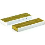 MANN-FILTER FP 29 003-2 Innenraumfilter FreciousPlus Aktivkohlefilter mit Polyphenol, antibakteriell, Feinstaubfilter (PM 2.5)
