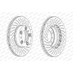 Ferodo DDF2020RC-1 Bremsscheibe PREMIER Ferodo DDF2020RC-1 Bremsscheibe PREMIER