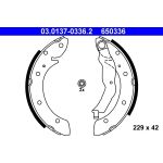 Bremsbackensatz 03.0137-0336.2