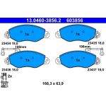 ATE 13.0460-3856.2 Bremsbelagsatz, Scheibenbremse ATE 13.0460-3856.2 Bremsbelagsatz, Scheibenbremse
