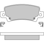 Metzger 1170304 Bremsbelagsatz, Scheibenbremse