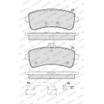 Ferodo FDB5364 Bremsbelagsatz, Scheibenbremse PREMIER ECO FRICTION Ferodo FDB5364 Bremsbelagsatz, Scheibenbremse PREMIER ECO FRICTION