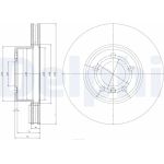 Delphi BG9786 Bremsscheibe Delphi BG9786 Bremsscheibe