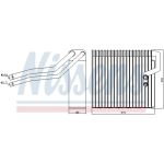Verdampfer, Klimaanlage 92184 Verdampfer, Klimaanlage 92184