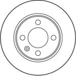 TRW DF1662 Bremsscheibe TRW DF1662 Bremsscheibe