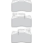 Valeo 601529 Bremsbelagsatz, Scheibenbremse