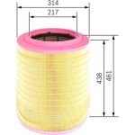 BOSCH F 026 400 080 Luftfilter BOSCH F 026 400 080 Luftfilter