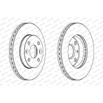 Bremsscheibe DDF854