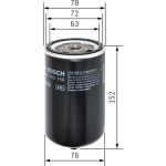 BOSCH F 026 402 140 Kraftstofffilter BOSCH F 026 402 140 Kraftstofffilter
