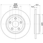 Bremsscheibe 8DD 355 122-671