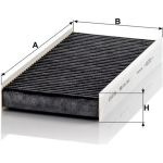 MANN-FILTER CUK 3847 Innenraumfilter, Aktivkohlefilter